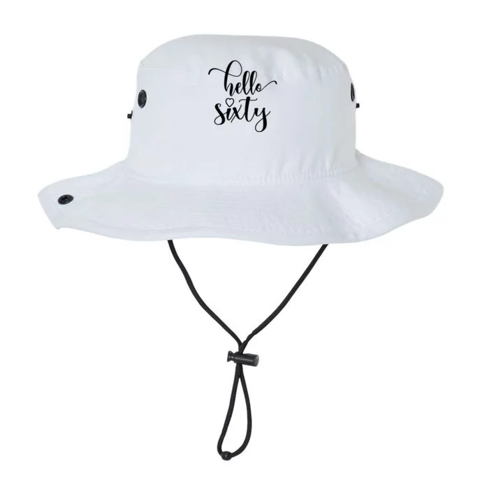 60th Birthday For Women Hello Sixty 60 Years Old Cute Legacy Cool Fit Booney Bucket Hat