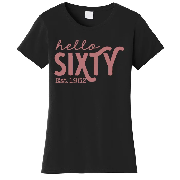 60th Birthday Gift Vintage 1962 Women's T-Shirt