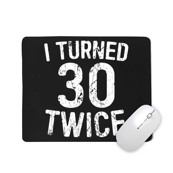 60th Birthday Gift Vintage 1962 Mousepad