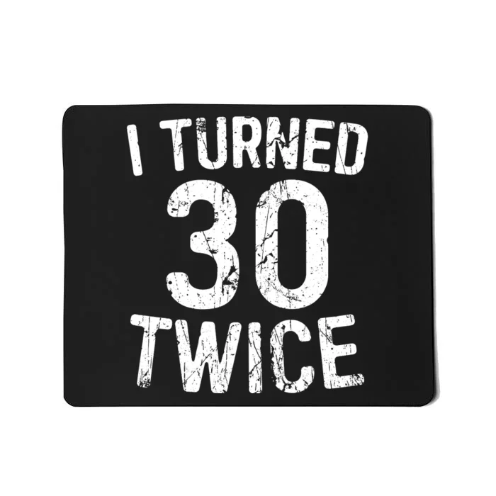 60th Birthday Gift Vintage 1962 Mousepad