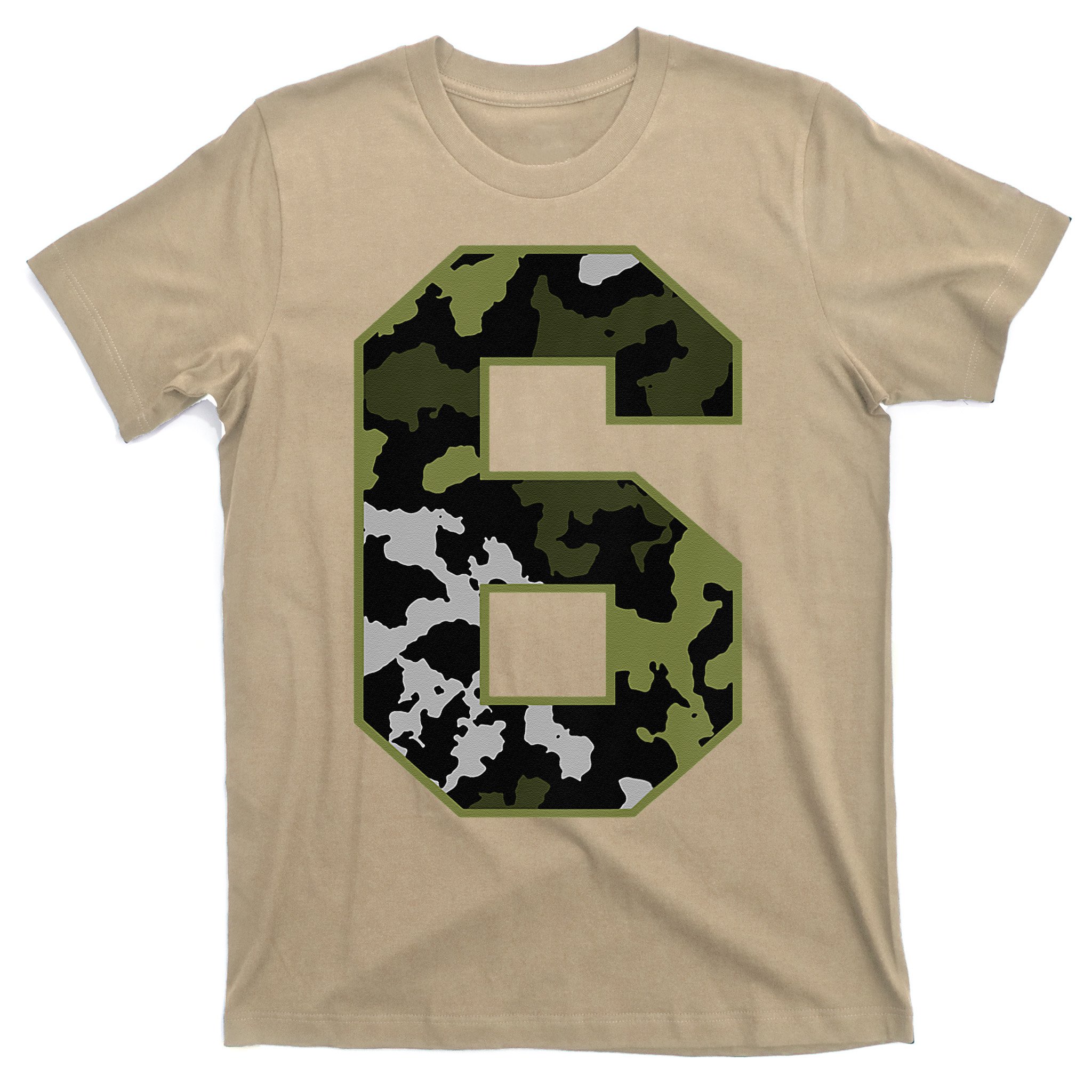 Momme and More Womens Green Camo V-Neck Camouflage Top | S/m/l/xl