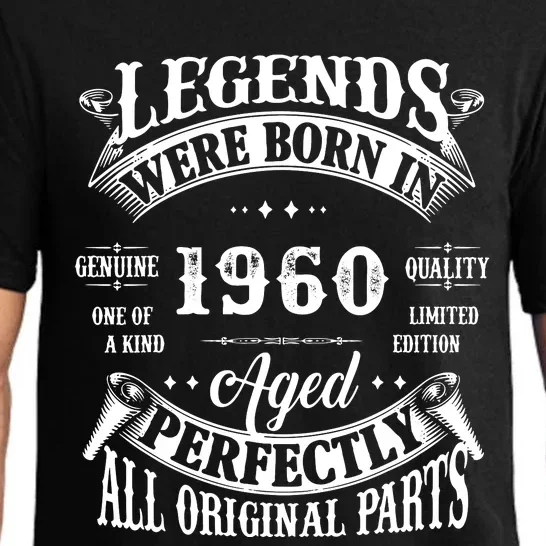 62nd Birthday Legend Were Born 1960 Pajama Set