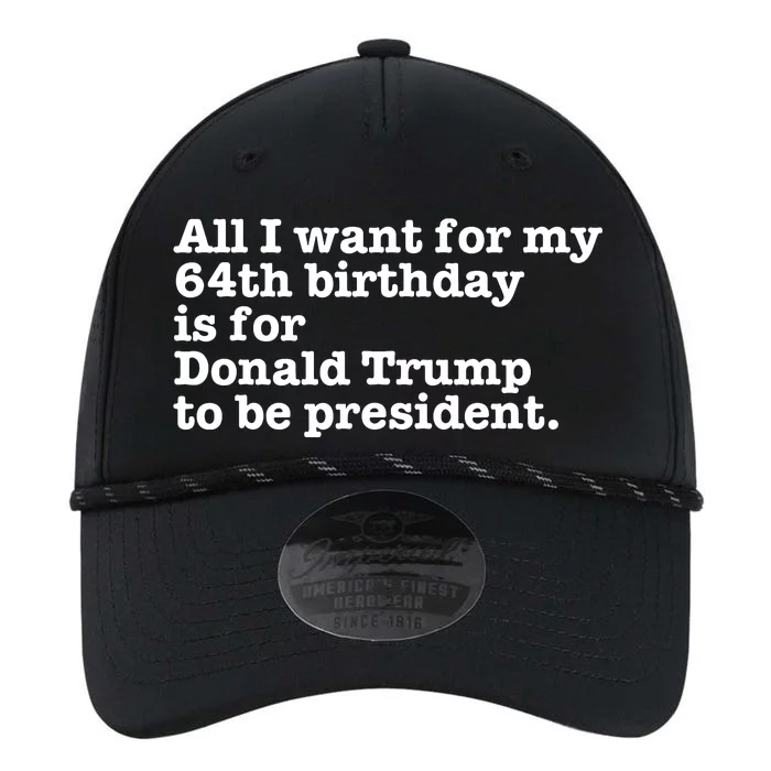 64th Birthday Pro Donald Trump President Funny Gag Gift Joke Performance The Dyno Cap