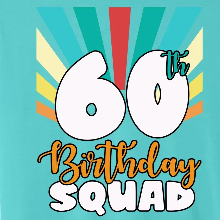 60th Birthday Squad 60 Years Old ChromaSoft Performance T-Shirt