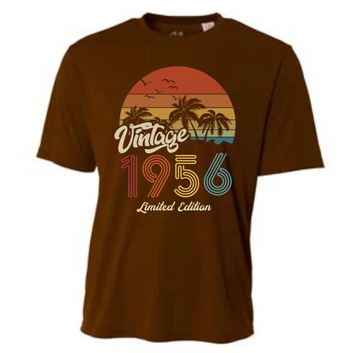 67th Birthday Vintage Limited Edition 1956 Cooling Performance Crew T-Shirt