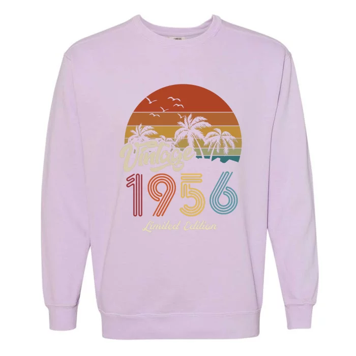 67th Birthday Vintage Limited Edition 1956 Garment-Dyed Sweatshirt