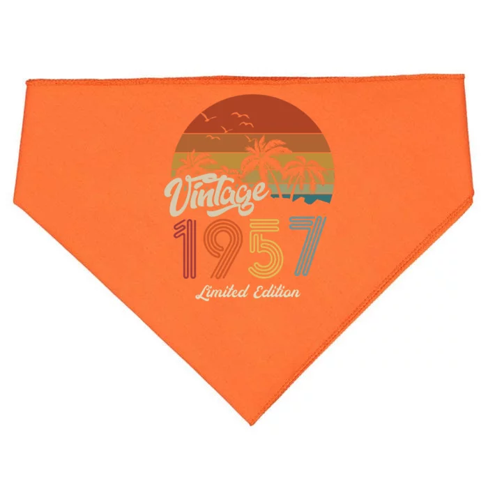 66th Birthday Vintage Limited Edition 1957 USA-Made Doggie Bandana