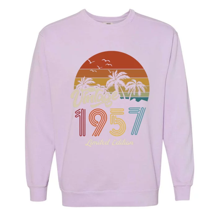 66th Birthday Vintage Limited Edition 1957 Garment-Dyed Sweatshirt