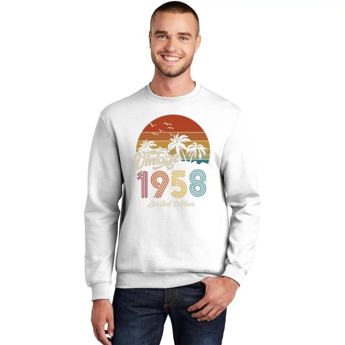 65th Birthday Vintage Limited Edition 1958 Sweatshirt