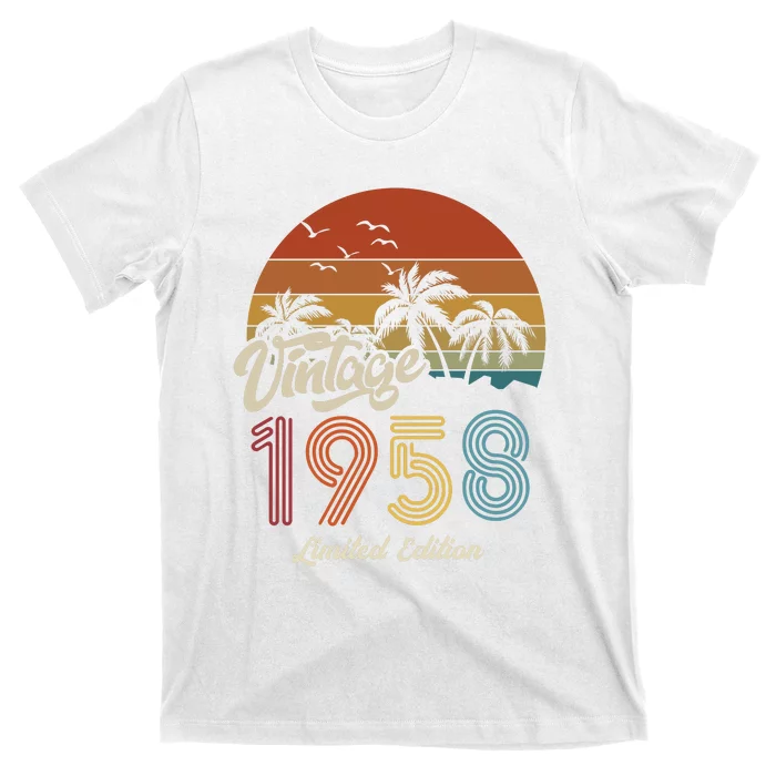 65th Birthday Vintage Limited Edition 1958 T-Shirt