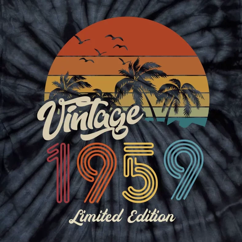 64th Birthday Vintage Limited Edition 1959 Tie-Dye T-Shirt