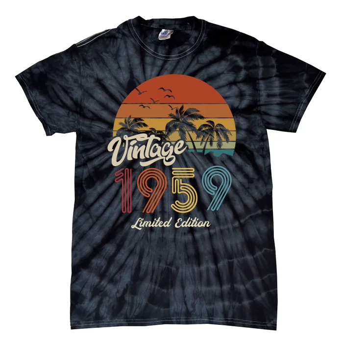 64th Birthday Vintage Limited Edition 1959 Tie-Dye T-Shirt