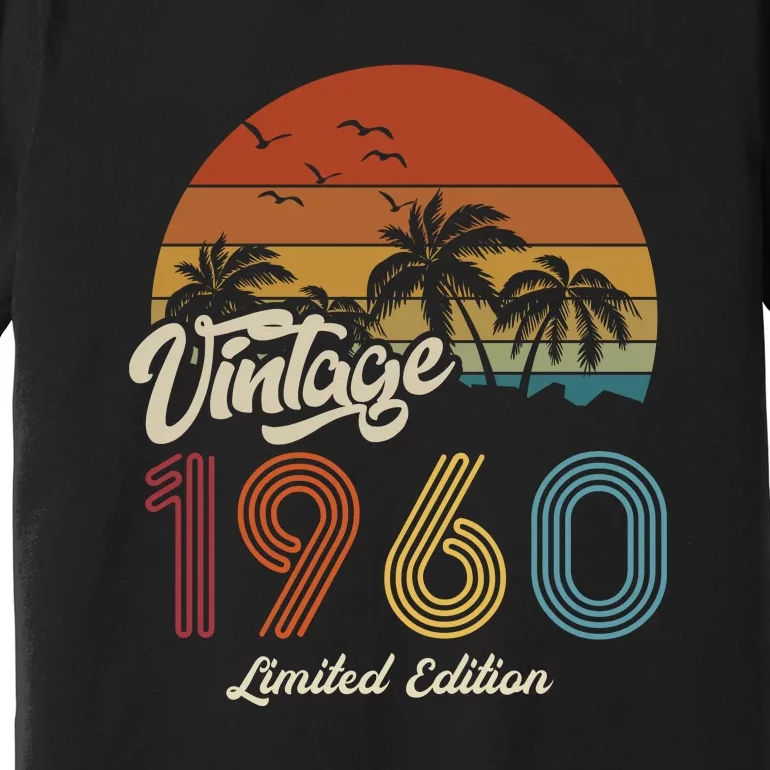 63rd Birthday Vintage Limited Edition 1960 Premium T-Shirt