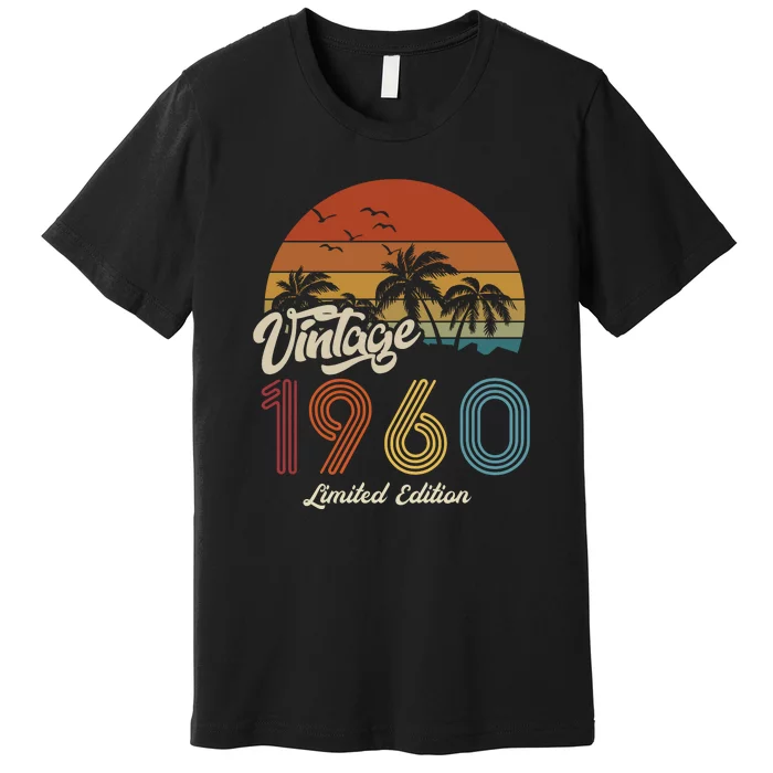 63rd Birthday Vintage Limited Edition 1960 Premium T-Shirt