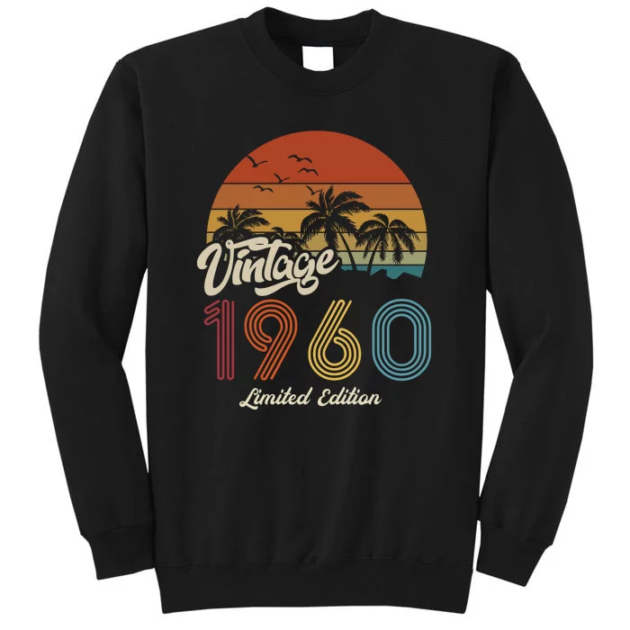 63rd Birthday Vintage Limited Edition 1960 Tall Sweatshirt