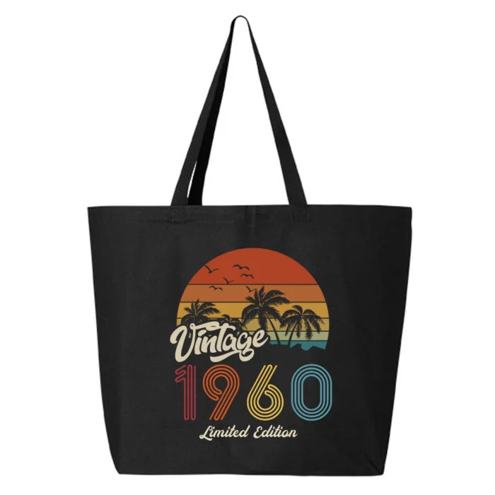 63rd Birthday Vintage Limited Edition 1960 25L Jumbo Tote