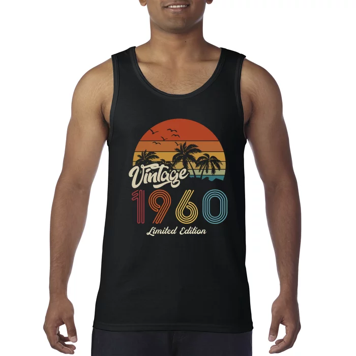 63rd Birthday Vintage Limited Edition 1960 Tank Top