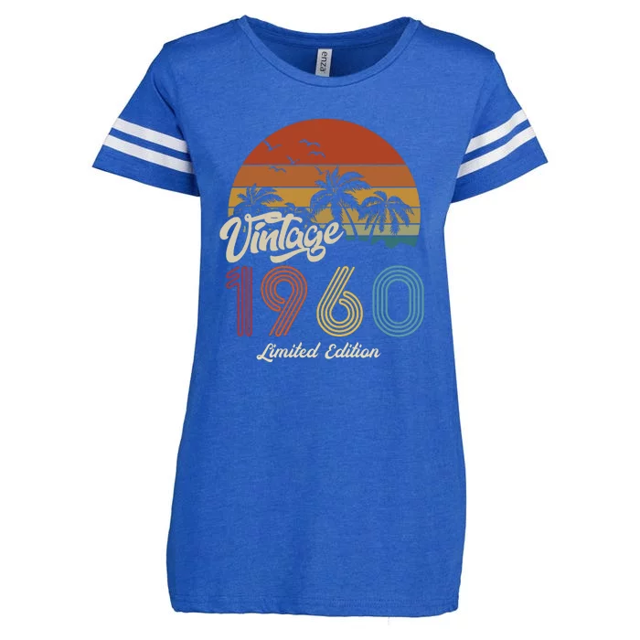 63rd Birthday Vintage Limited Edition 1960 Enza Ladies Jersey Football T-Shirt