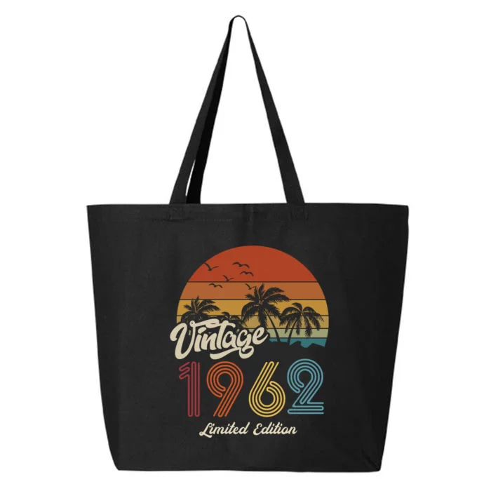 61st Birthday Vintage Limited Edition 1962 25L Jumbo Tote