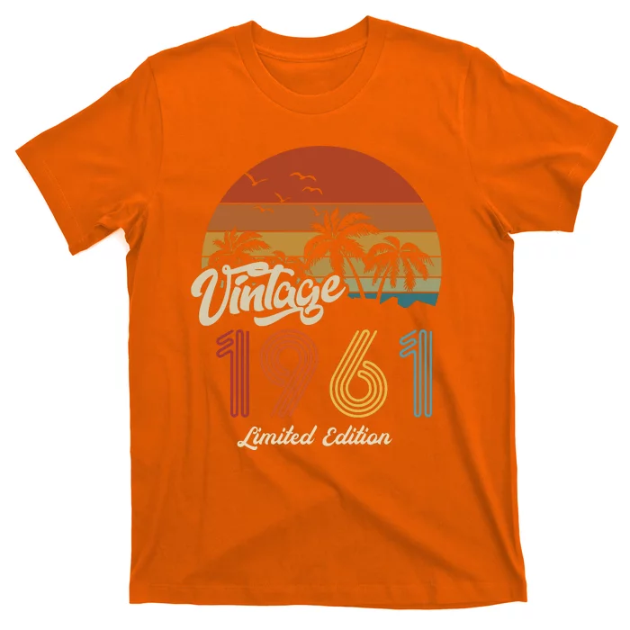 62nd Birthday Vintage Limited Edition 1961 T-Shirt