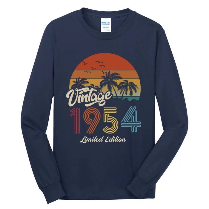 69th Birthday Vintage Limited Edition 1954 Tall Long Sleeve T-Shirt