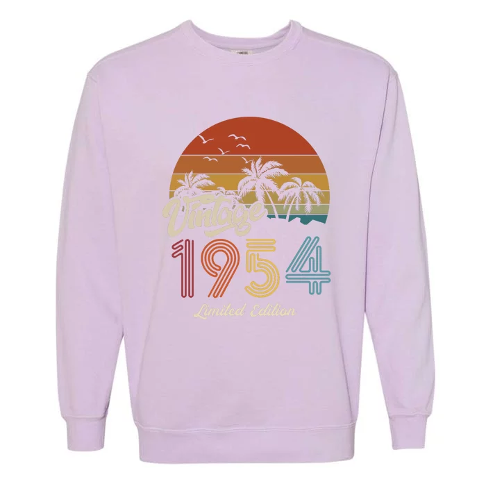 69th Birthday Vintage Limited Edition 1954 Garment-Dyed Sweatshirt