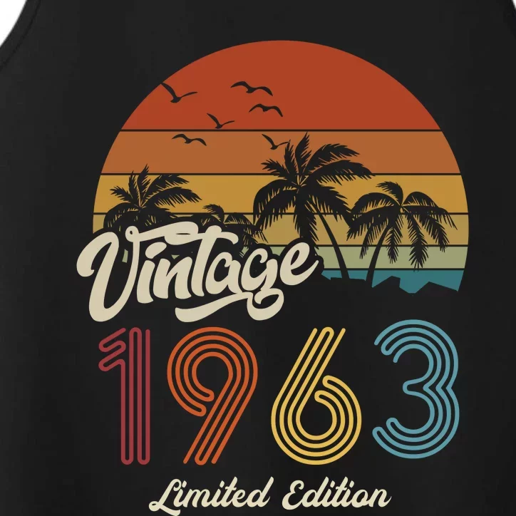 60th Birthday Vintage Limited Edition 1963 Performance Tank