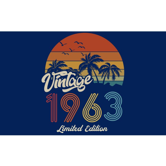 60th Birthday Vintage Limited Edition 1963 Bumper Sticker