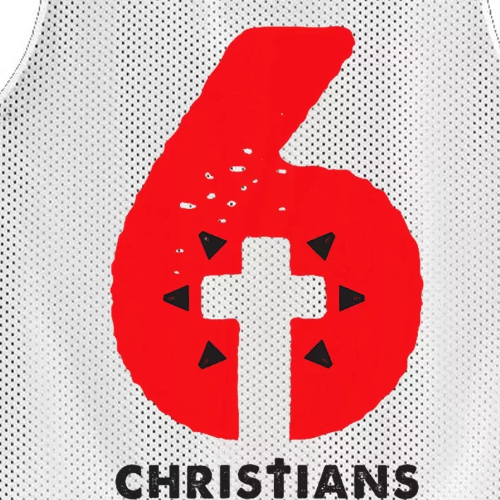 6 Christians Mesh Reversible Basketball Jersey Tank