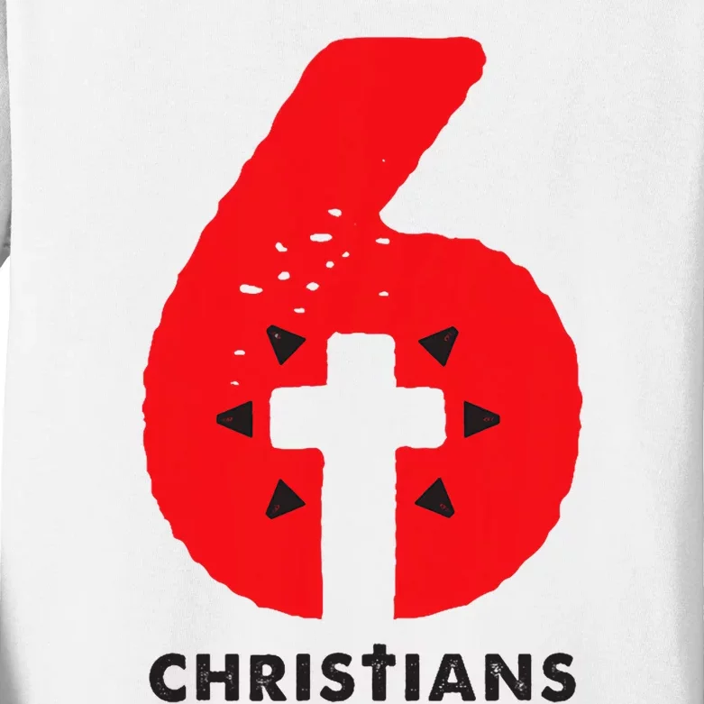 6 Christians Kids Long Sleeve Shirt