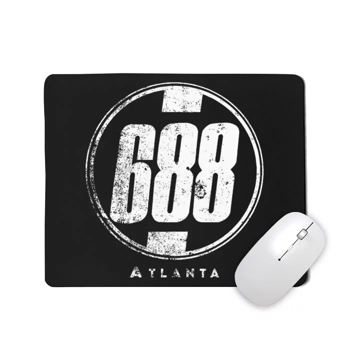 688 Circle Atlanta Funny Mousepad