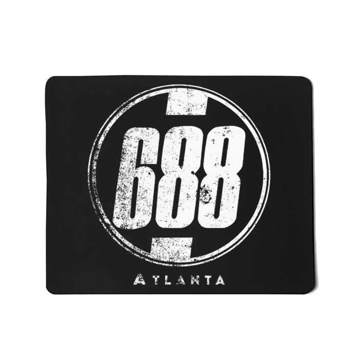 688 Circle Atlanta Funny Mousepad