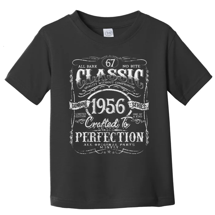 67th Classic Birthday gift 67 Perfection 1956 Birthday Toddler T-Shirt