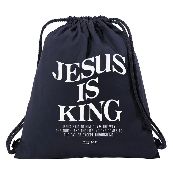 6 Costume Christian (On Back) Drawstring Bag