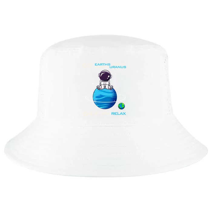 63 Earths Can Fit Inside Uranus Funny Astronomy Space Gift Cool Comfort Performance Bucket Hat