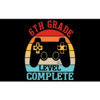 6th Grade Level Complete Last Day Of School Graduation Bumper Sticker