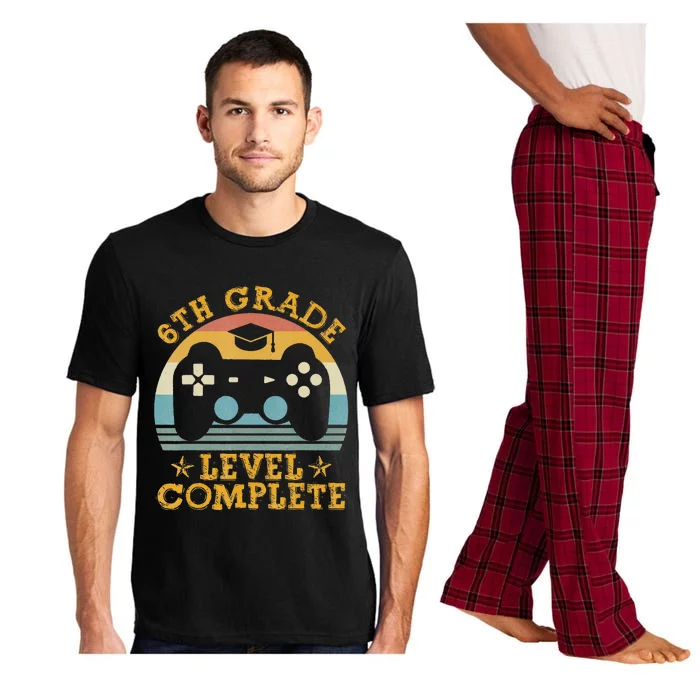 6Th Grade Level Complete Video Gamer Graduation Pajama Set