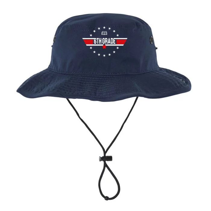 6th Grade Top Gun Pilot Back To School Legacy Cool Fit Booney Bucket Hat