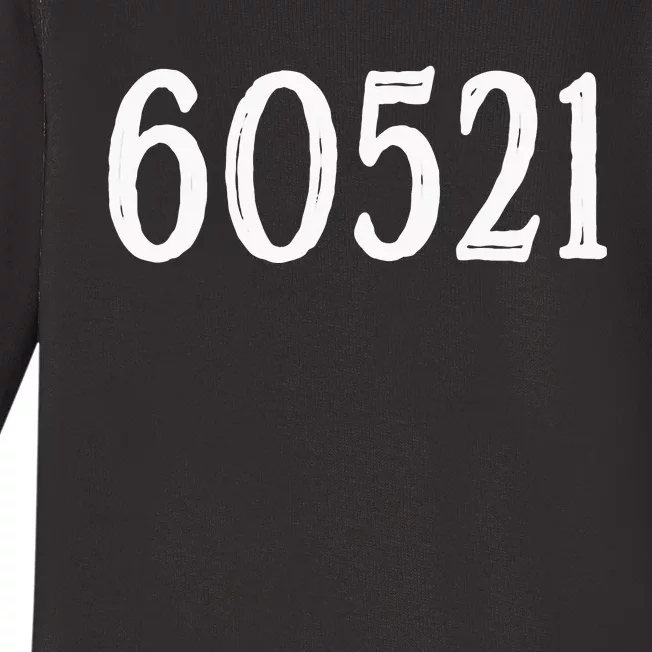 60521 Hinsdale Illinois Zip Code Baby Long Sleeve Bodysuit