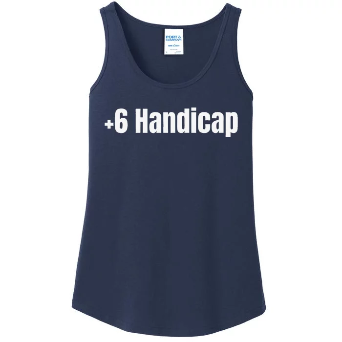 +6 Handicap Plus 6 Handicap Ladies Essential Tank