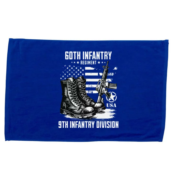 60th Infantry Regiment 9th Infantry Division Veteran Microfiber Hand Towel