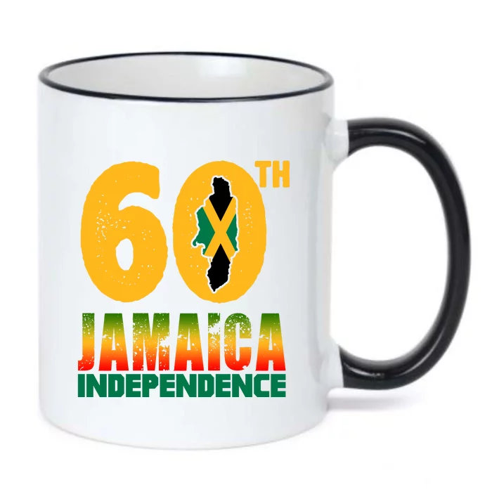 60th Jamaica Independence Black Color Changing Mug