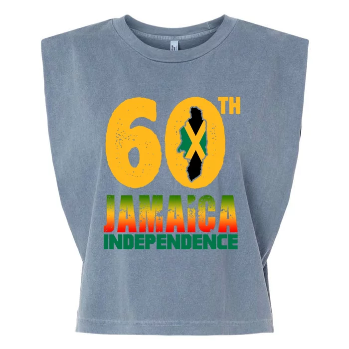 60th Jamaica Independence Garment-Dyed Women's Muscle Tee