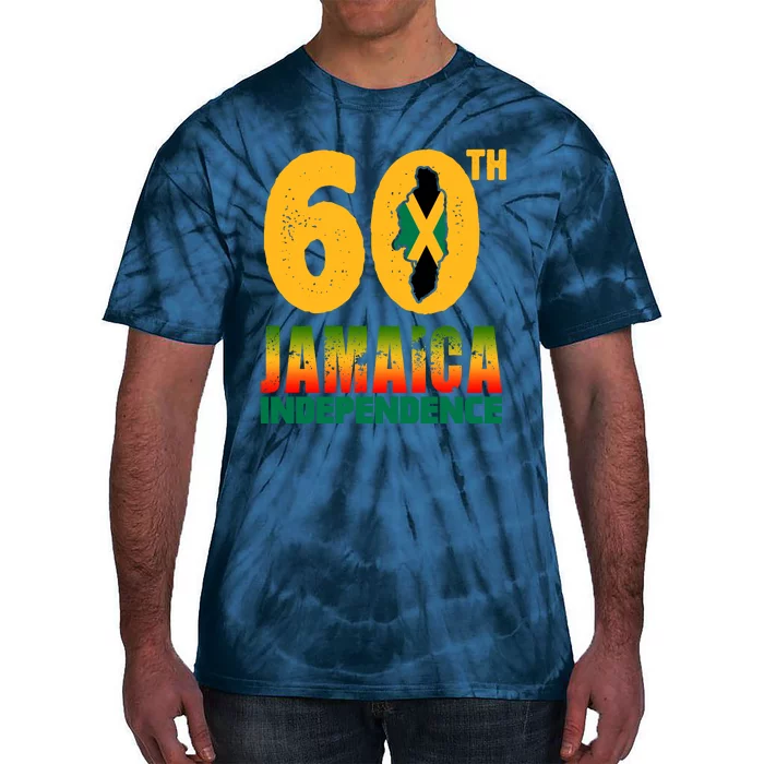 60th Jamaica Independence Tie-Dye T-Shirt