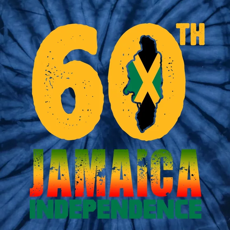 60th Jamaica Independence Tie-Dye T-Shirt