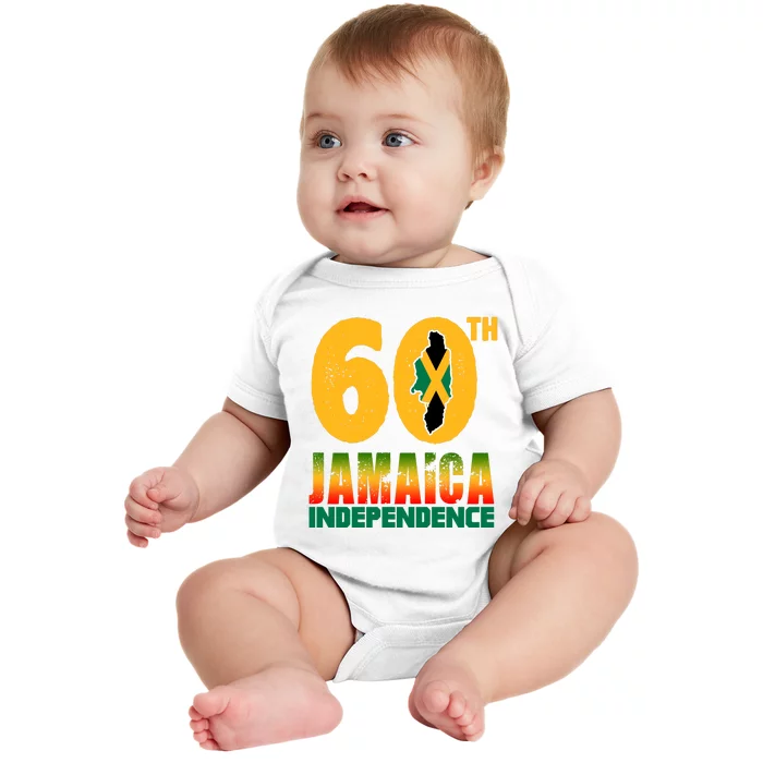 60th Jamaica Independence Baby Bodysuit