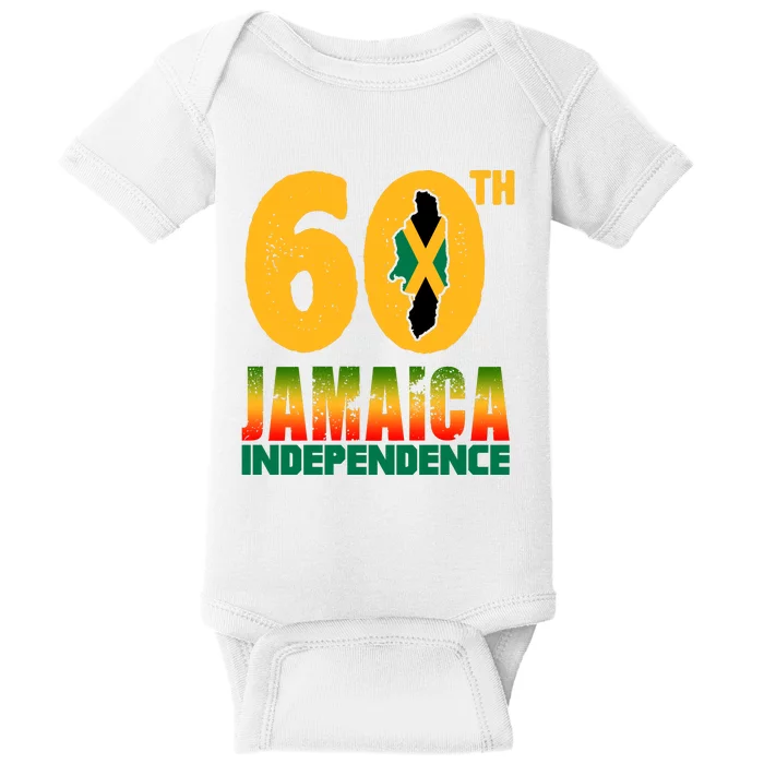 60th Jamaica Independence Baby Bodysuit