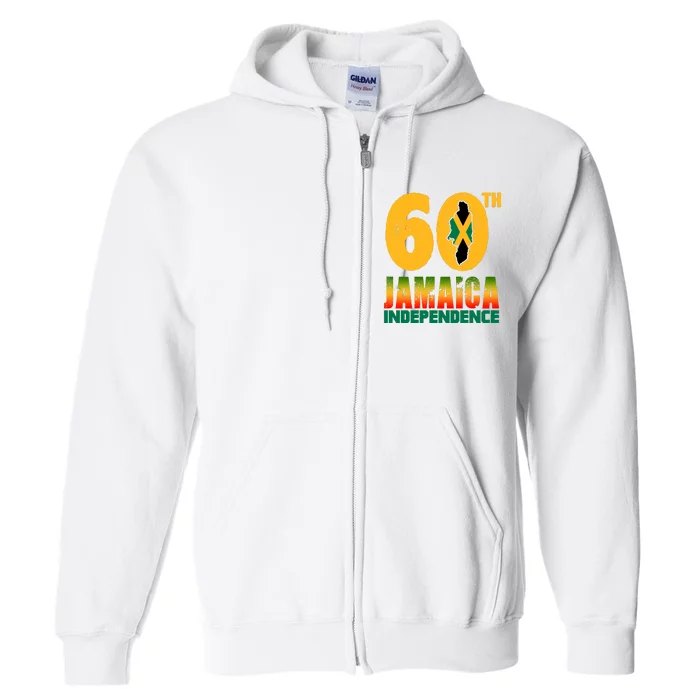 60th Jamaica Independence Full Zip Hoodie