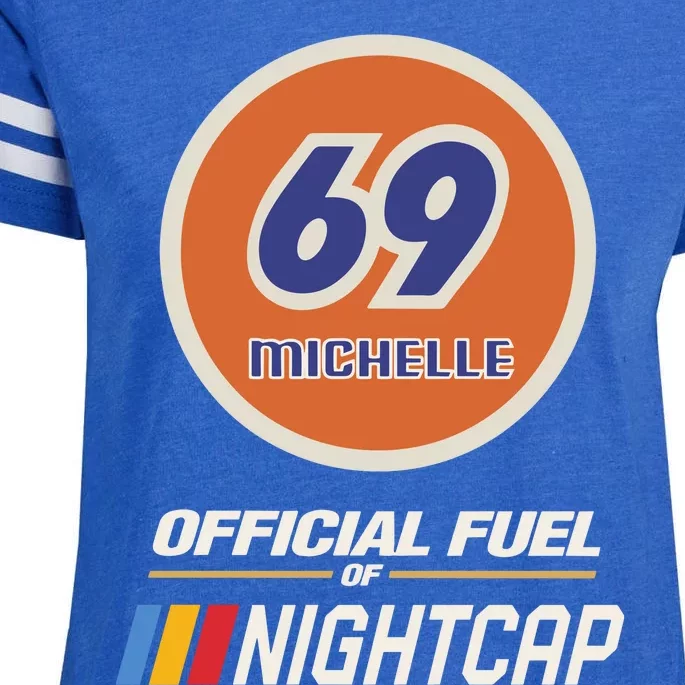 69 Michelle Fuel Of Nightcap Enza Ladies Jersey Football T-Shirt