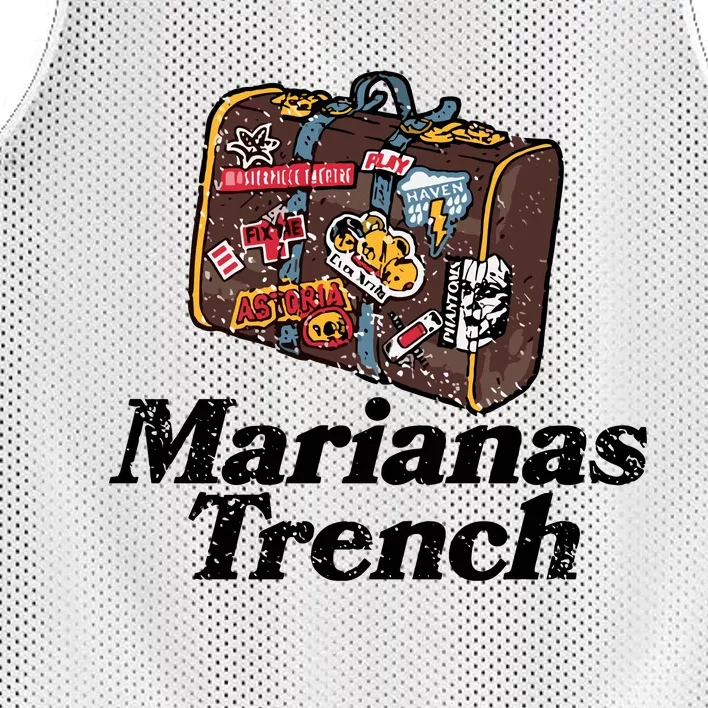 604shop Marianas Trench Mt Eras Mesh Reversible Basketball Jersey Tank